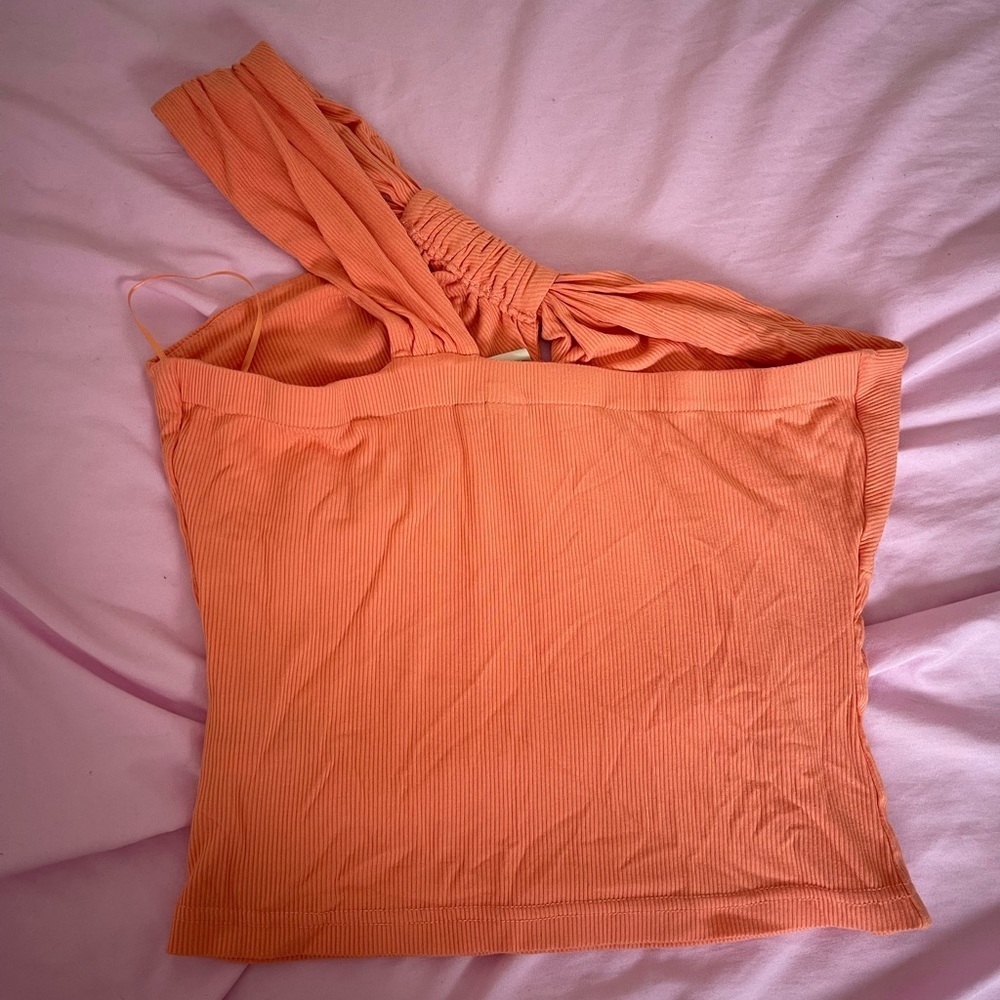 Anthropology One Shoulder Top - Picture 4 of 4